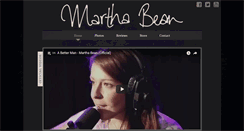 Desktop Screenshot of marthabean.com